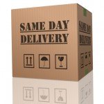 Large Online Retailers Testing Same Day Delivery Concept